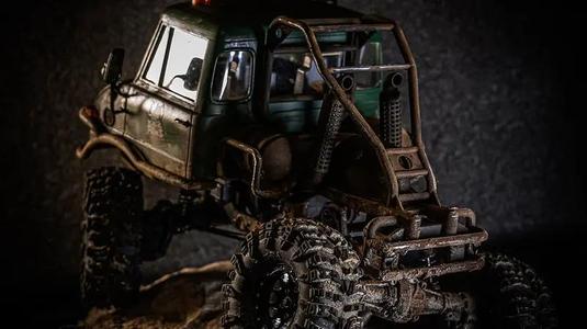 FMS FCX24 Unimog - Back Cage