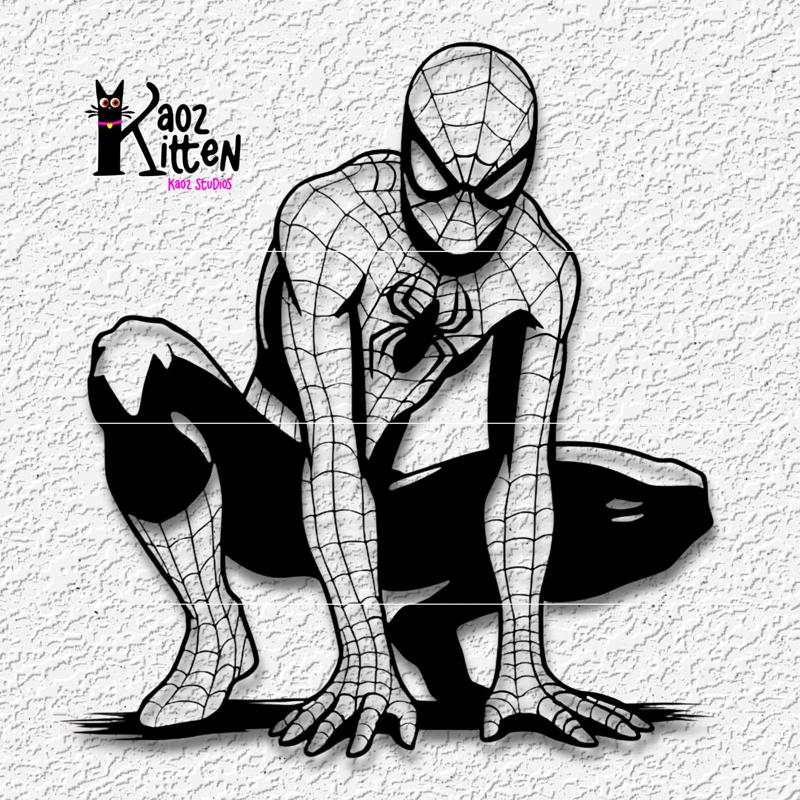 spiderman wall art avengers fanart decor