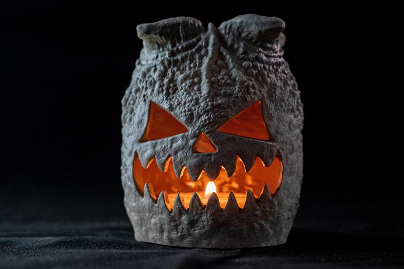Alien Egg Jack o' Lantern LED Tealight (Pre Supported)