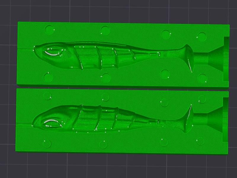 Fishing Lure Mold Nays VNM 