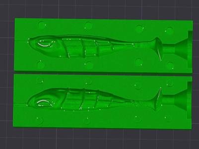 Fishing Lure Mold Nays VNM 