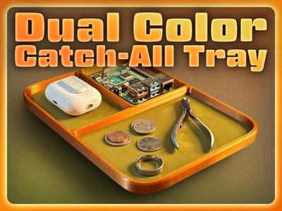 Dual Color Catch-All Tray