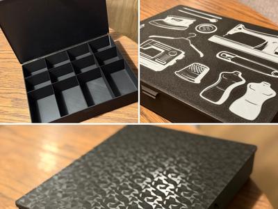 Sewing box, Angler's box, Sorting box