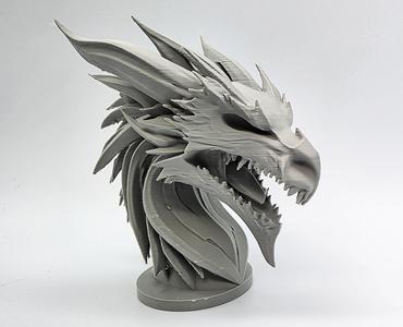 Forest Dragon Bust
