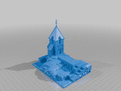 Final Fantasy Factics Orbonne Monasteryremodeled