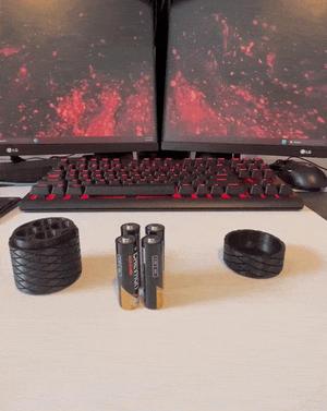 Travel Battery Case / Holder - AA