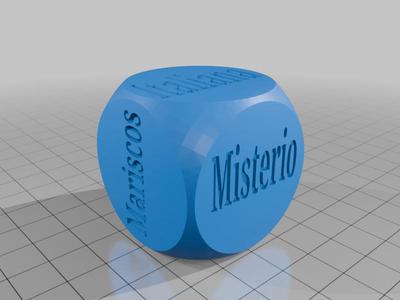 Food Dice - Spanish