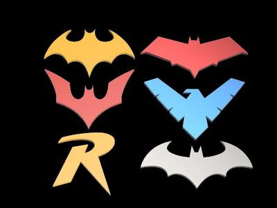 Bat Family Emblems