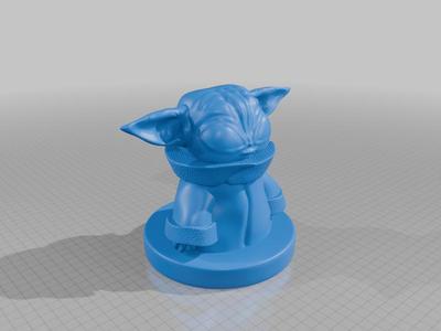 Simple Grogu Figure