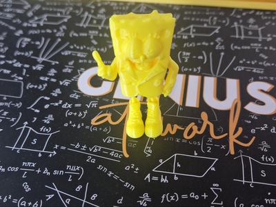SpongeBob 3D sculpture