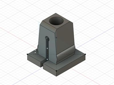 Dowel for a trunk bag hook