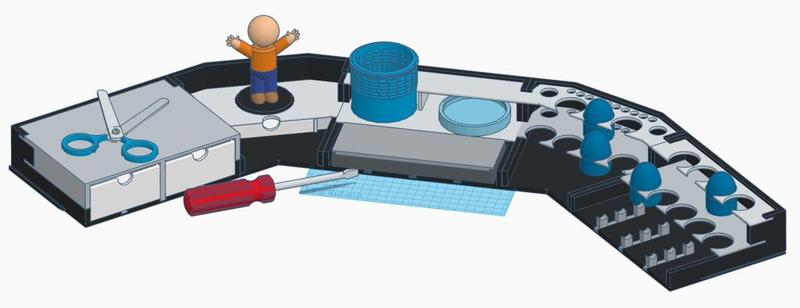 Mini Modular Modelling Station