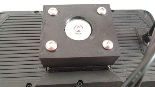 Carpuride W603 to AMPS mount