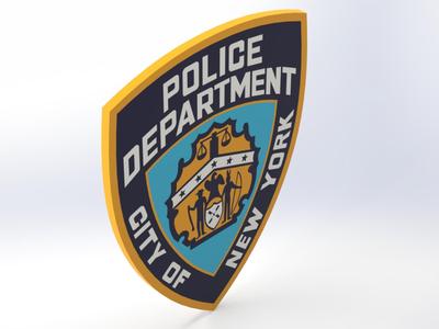 New York Police Department Badge (NYPD)