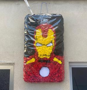 Maibild / Maiherz "Iron Man" - beleuchtet