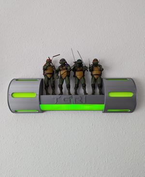 TMNT Shelf (TGRI Ooze Canister)