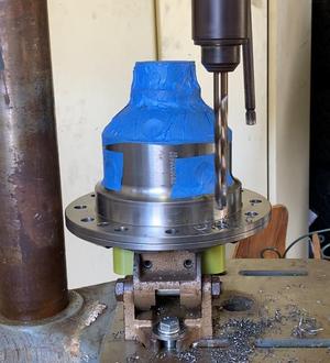 TRE locker bracket for drill press