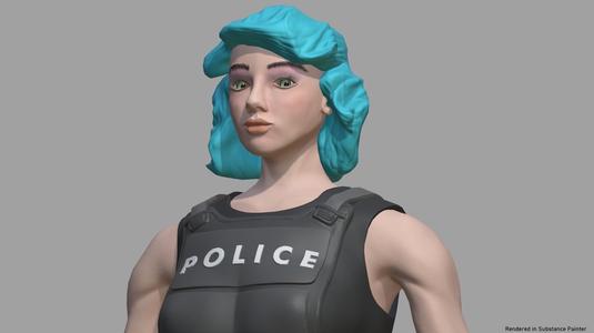 Agent Osuki - Default Pose 00
