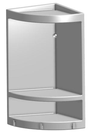 Dusch Eck Regal (Shower corner shelf)