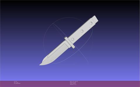 Evangelion Original Unit 1 Prog Knife