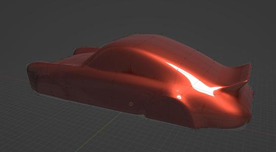 Porsche 911 (73RS) Turbo Speedform Automotive Sculpture 3D print file