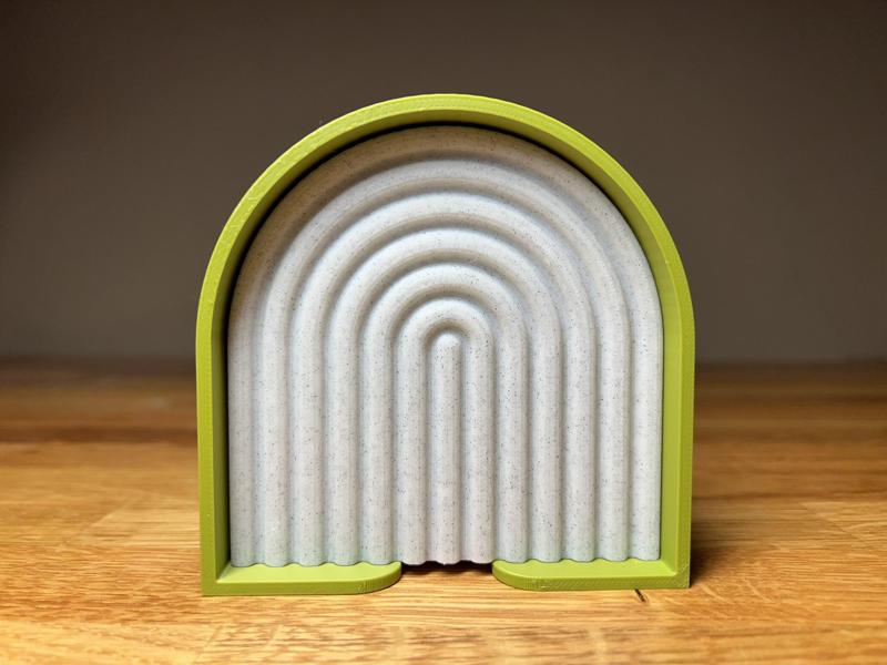 Coasters With Tray