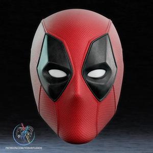 Deadpool 3 Mask 3D Printer File STL