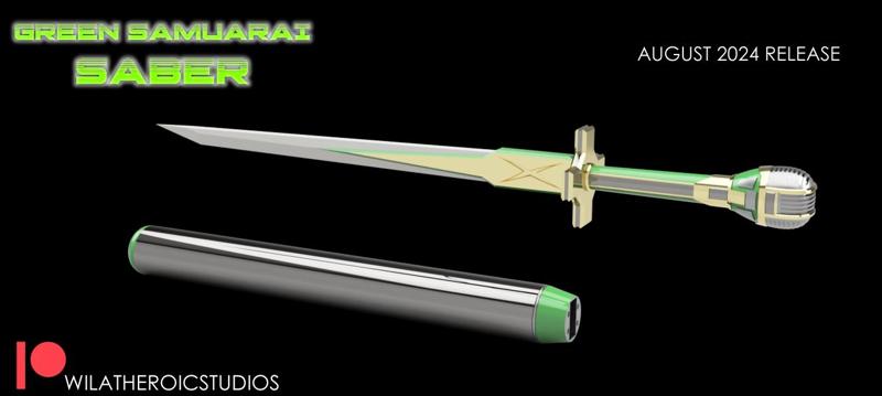 Green Samurai Saber