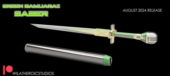 Green Samurai Saber