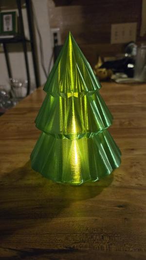 Spiral mode Rounded Christmas Tree