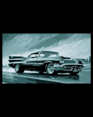 Another Chop Shop Ratrod Made for Long Roads - Hueforge Art