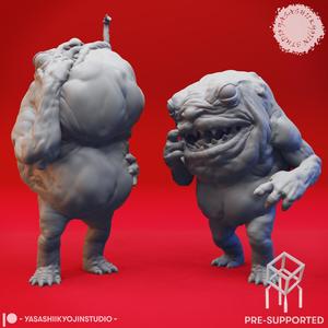 Banderhobb Pair - Tabletop Miniatures (Pre-Supported)