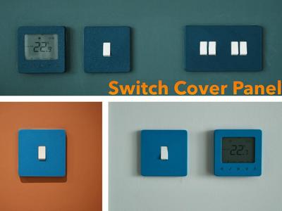 Switch Cover Panel for UK Light Switches