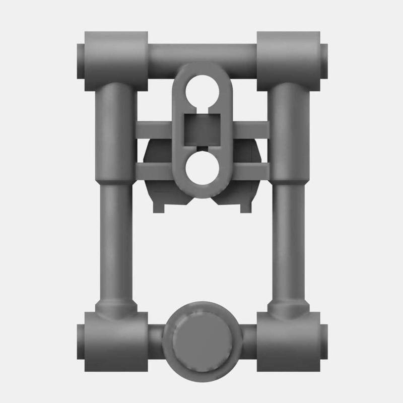 Bionicle Skull Warrior/Scorpio Armor Prototype