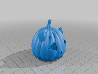 2024 Cat Jack-o-lantern