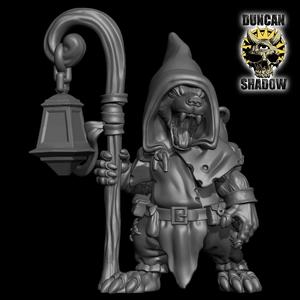 Badger Folk Cleric (Pre Supported)