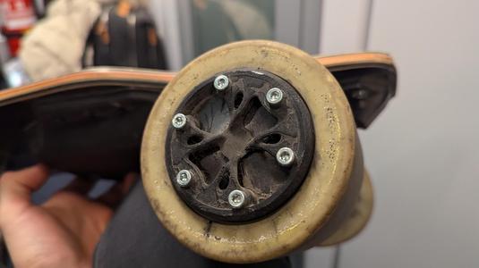Backfire Longboard Wheel Disk / Plate (Topology optimized)