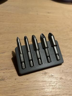Gridfinity Screw Removal / Nut Driver Bit Holder
