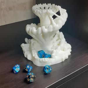 Bone Yard Dice Tower - NO SUPPORTS REQUIRED