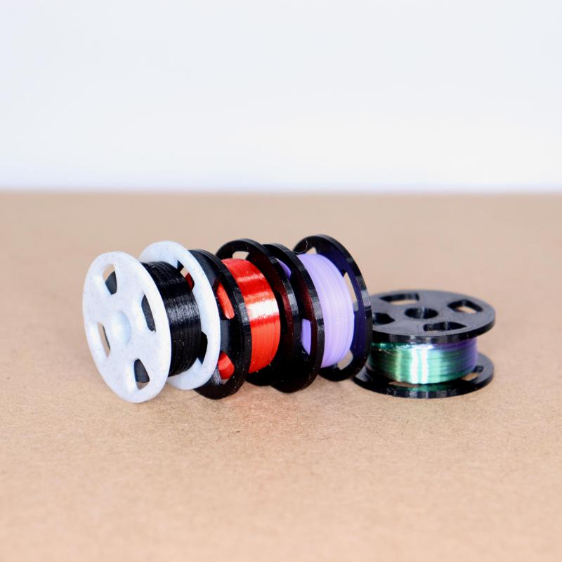 Filament spool keyring