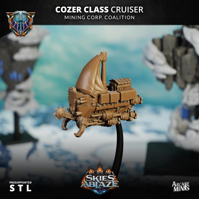 Cozer Class Cruiser - Mining Corp. Coalition