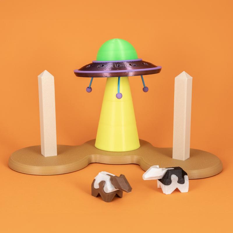 UFO of BABYLON Puzzle