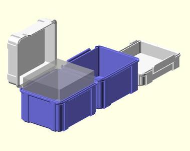 Parametrizable Rugged Box Franck Version (OpenSCAD)