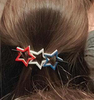 Patriotic Stars Hair Accesory