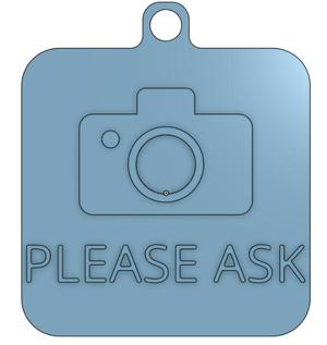 Lanyard Badge (Camera Consent)