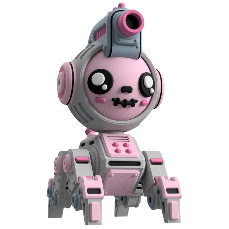 UwU Shadow Force Zero Mech Miniature: 3D Printable Tabletop Game Model