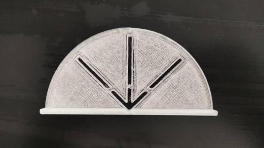Simple Protractor Goniometer 45° degree and 90° degree - half-circle