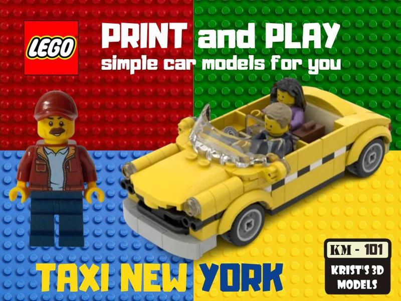 LEGO TAXI NEW YORK