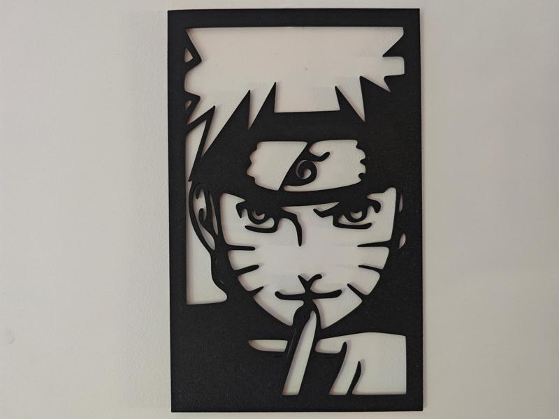 Naruto Jutsu – Silhouette Mural