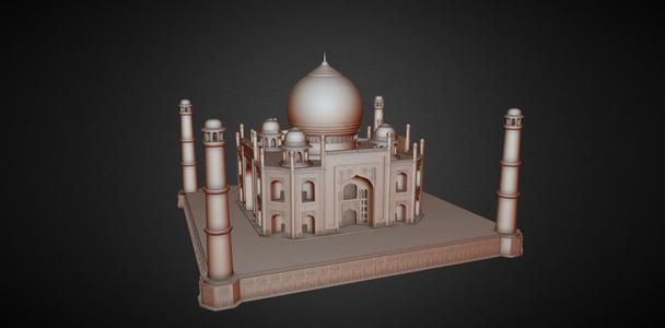 Taj Mahal India.stl